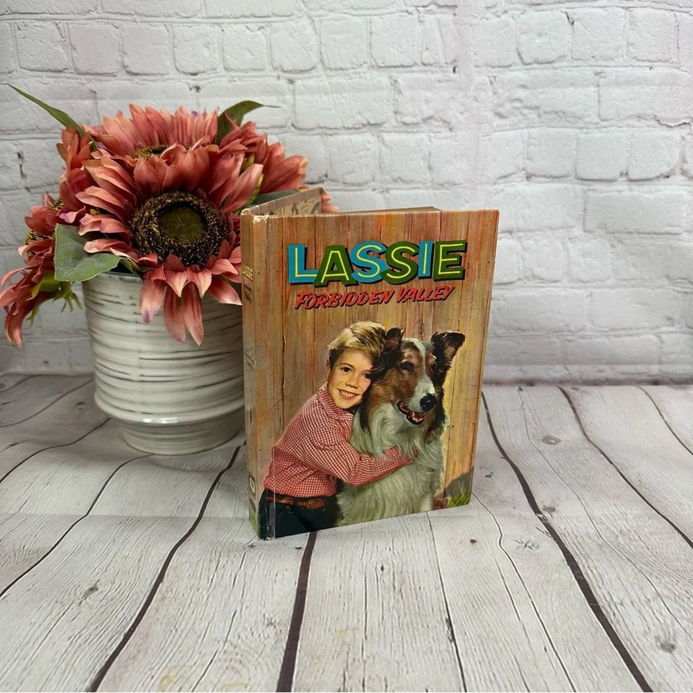 vintage Lassie forbidden Valley book 1959
